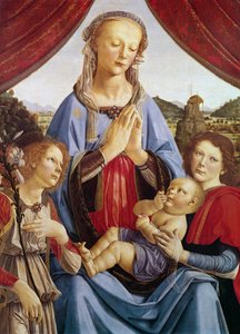 The Virgin and Child with Two Angels